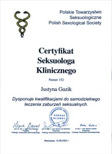 Certyfikat Seksuologa Klinicznego